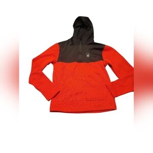 Brand New 1/4 Zip Spyder Hoodie Size Small